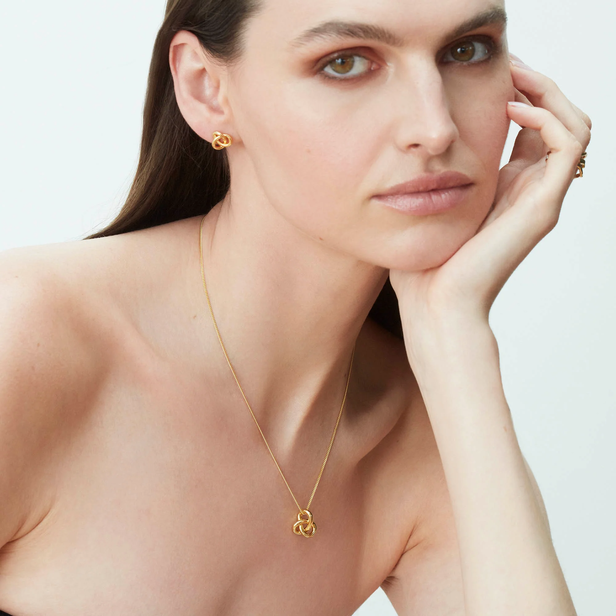 Amara Necklace Silver - Image 2