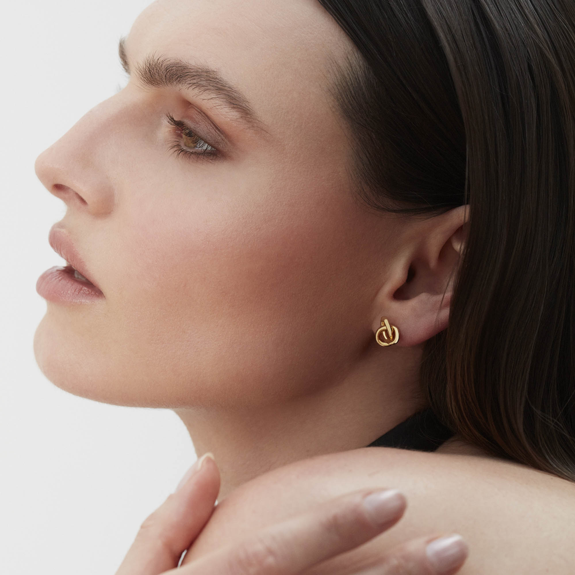 Amara Studs Gold - Image 3