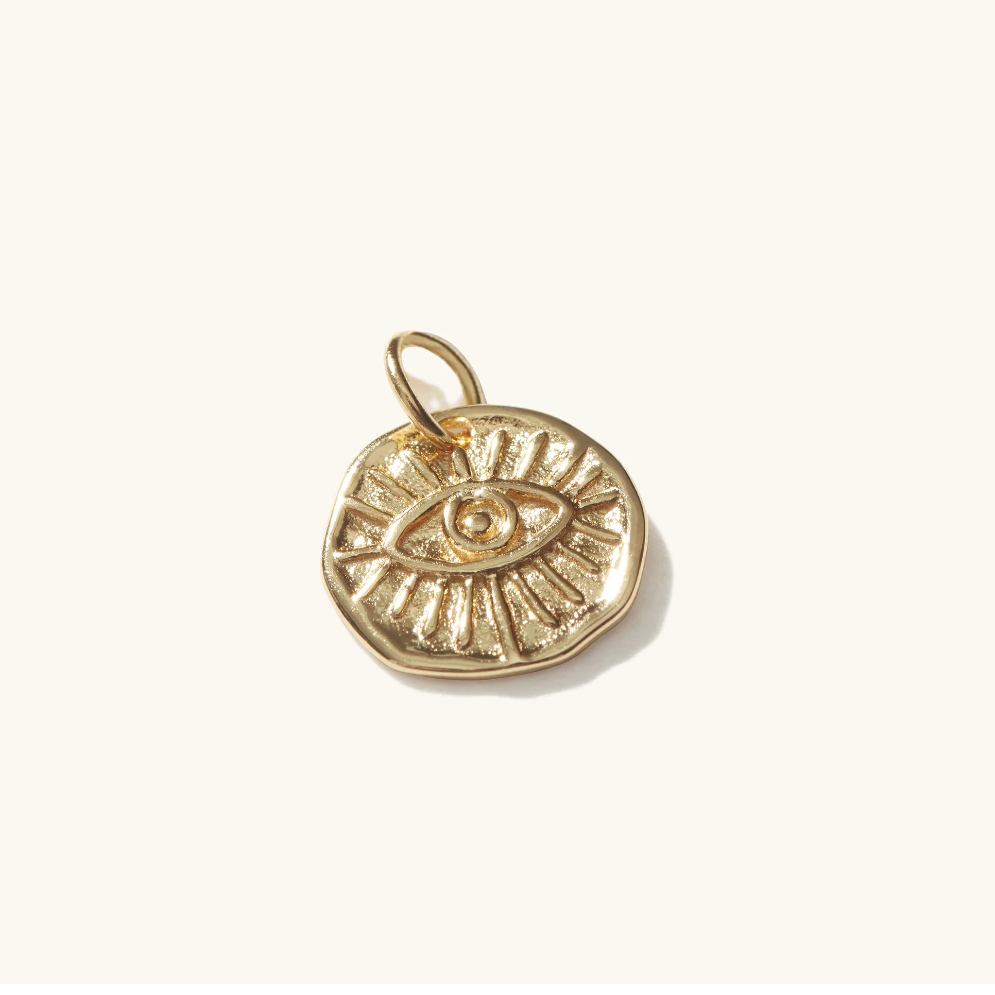 Evil Eye Pendant Gold