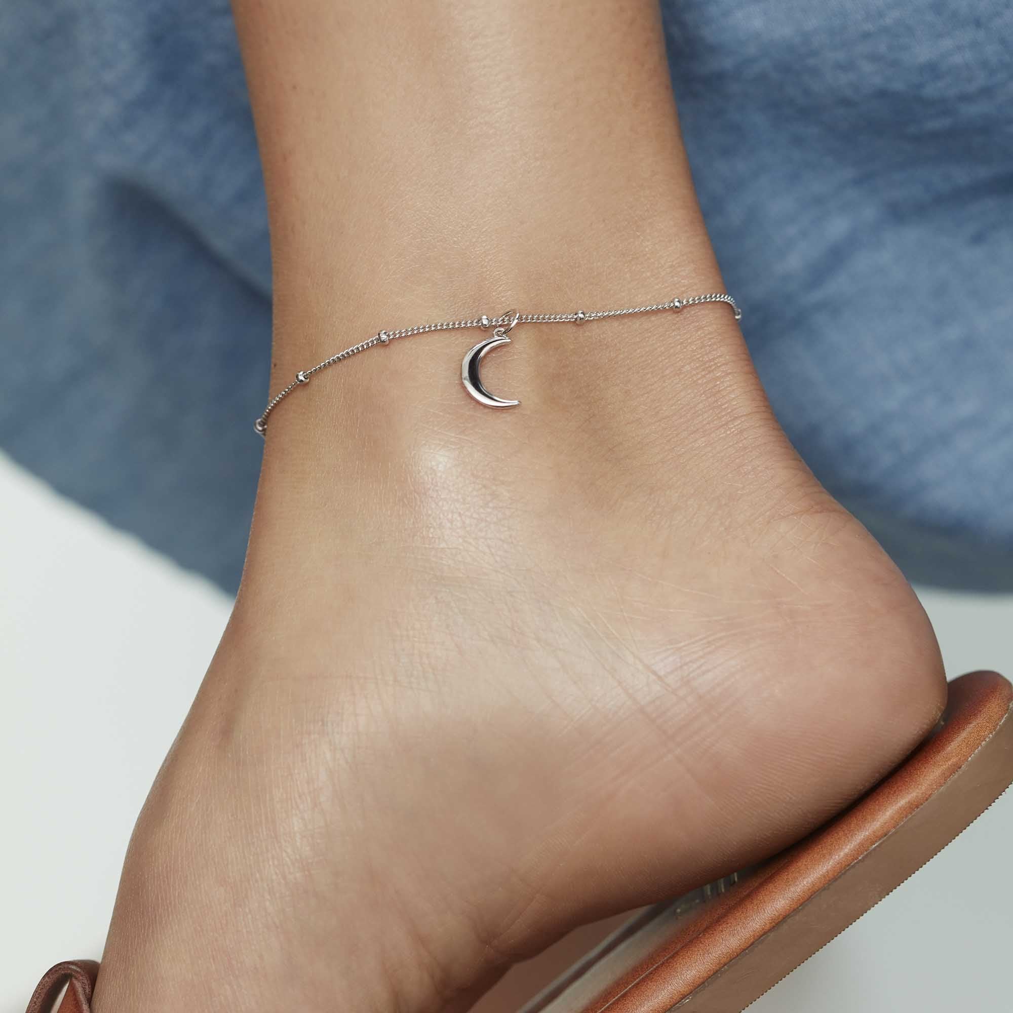 Moon Anklet Gold - Image 2