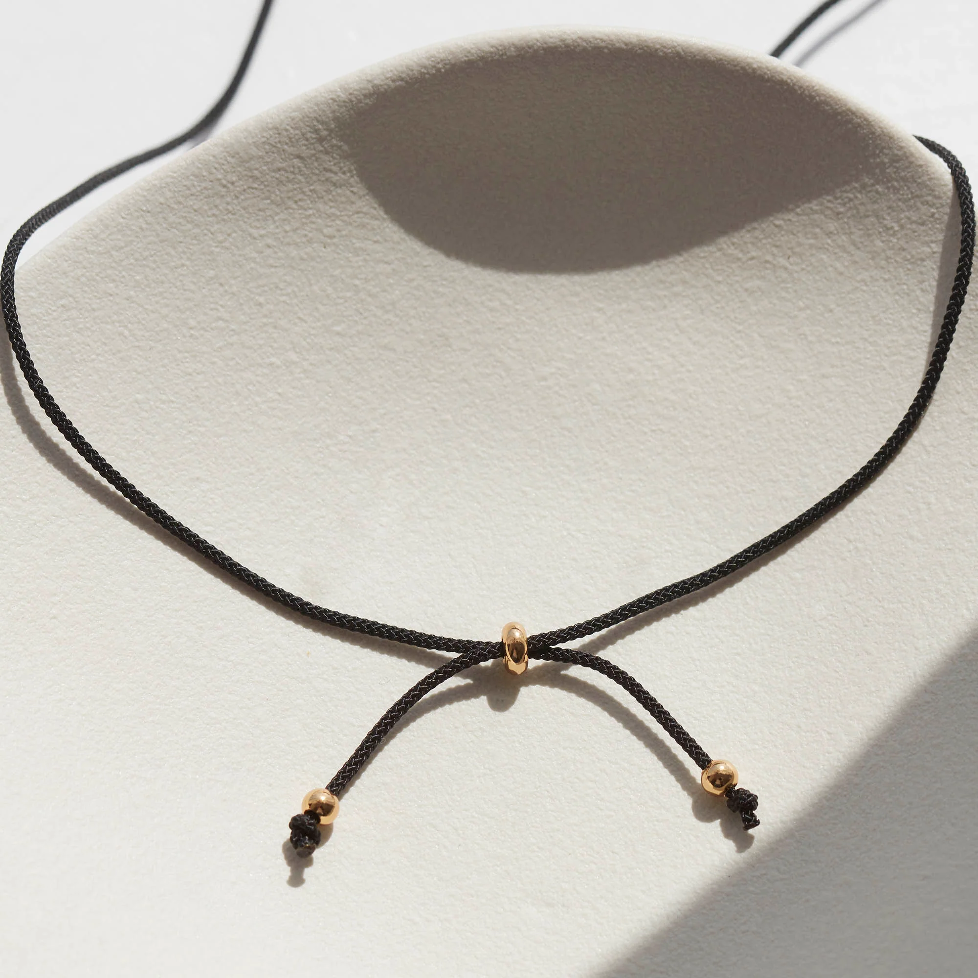 Guiding Star Cord Necklace Silver - Image 4