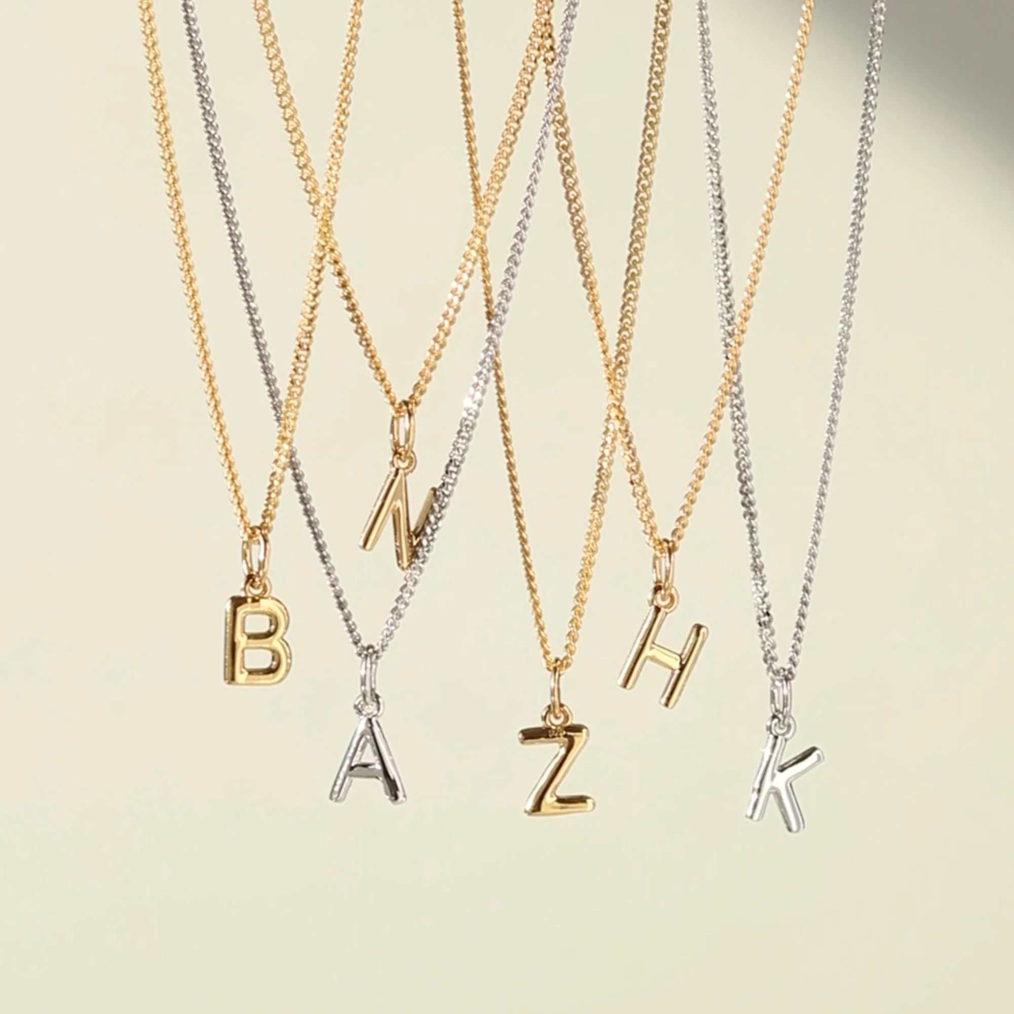 Little Love Letter Necklace Silver - Image 4