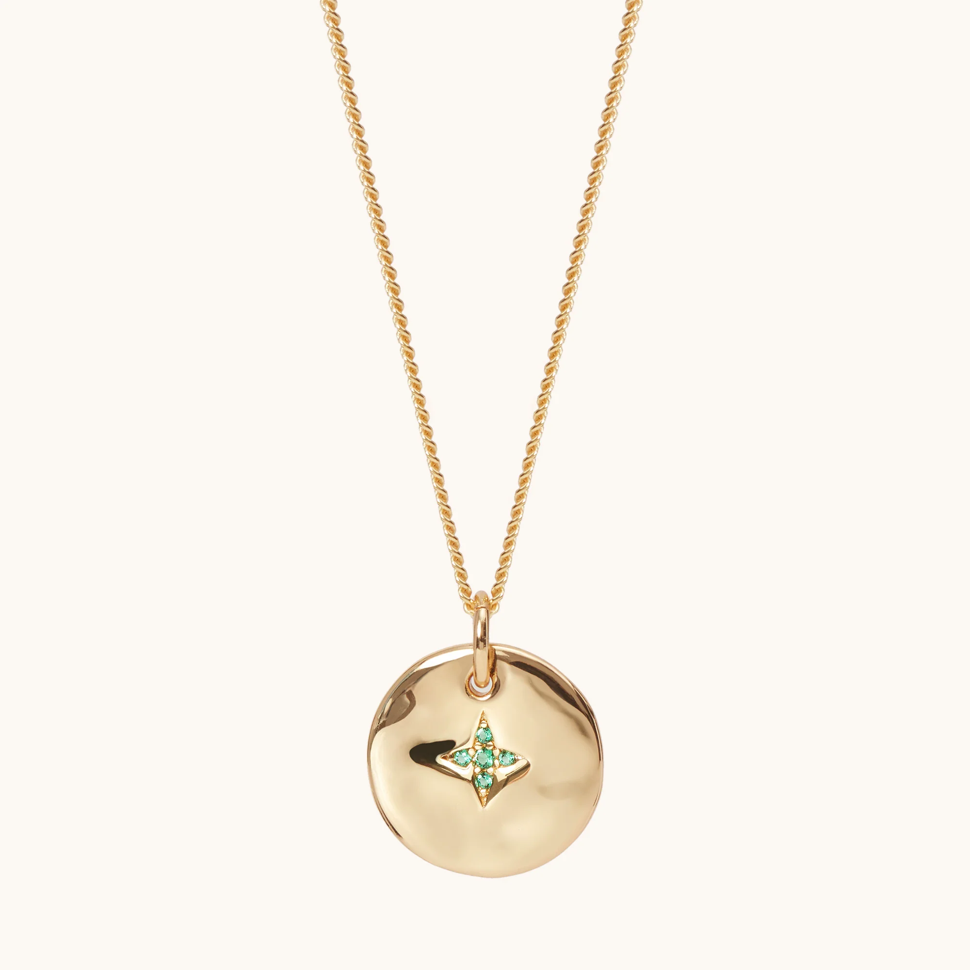 May Birthstone Necklace