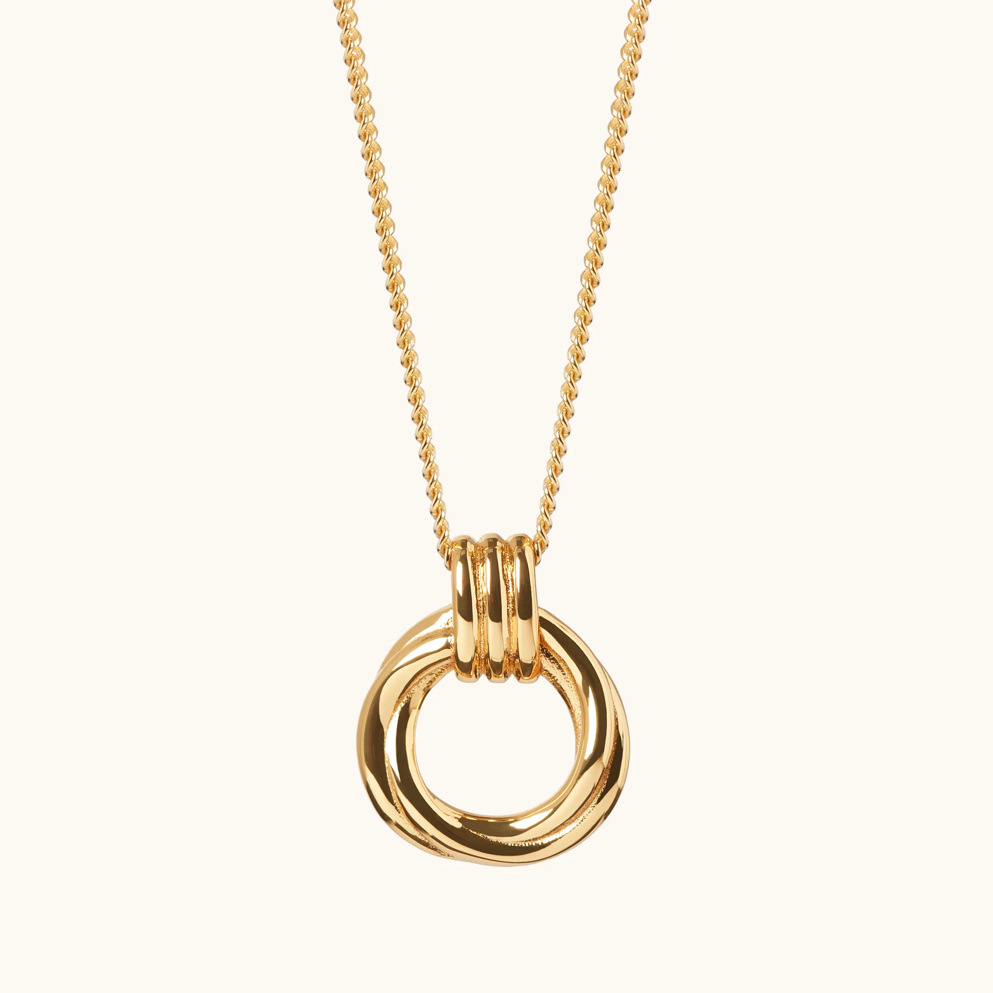Mini Karma Necklace Gold