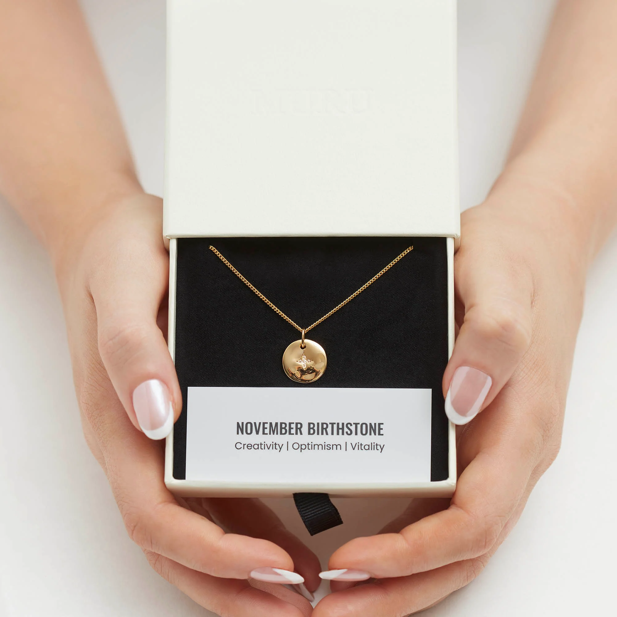 November Birthstone Necklace - Image 6