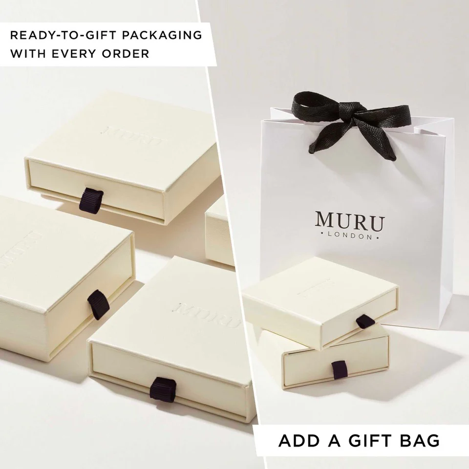 Ripple Tear Drop Pendant Silver - Image 8