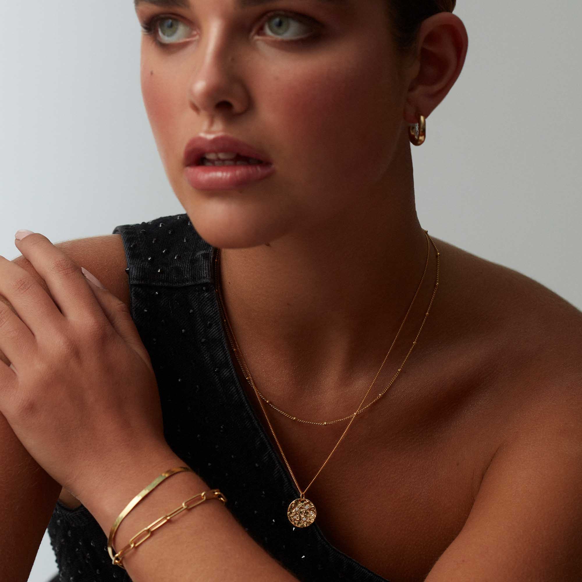 Shine Bright Necklace Silver - Image 3