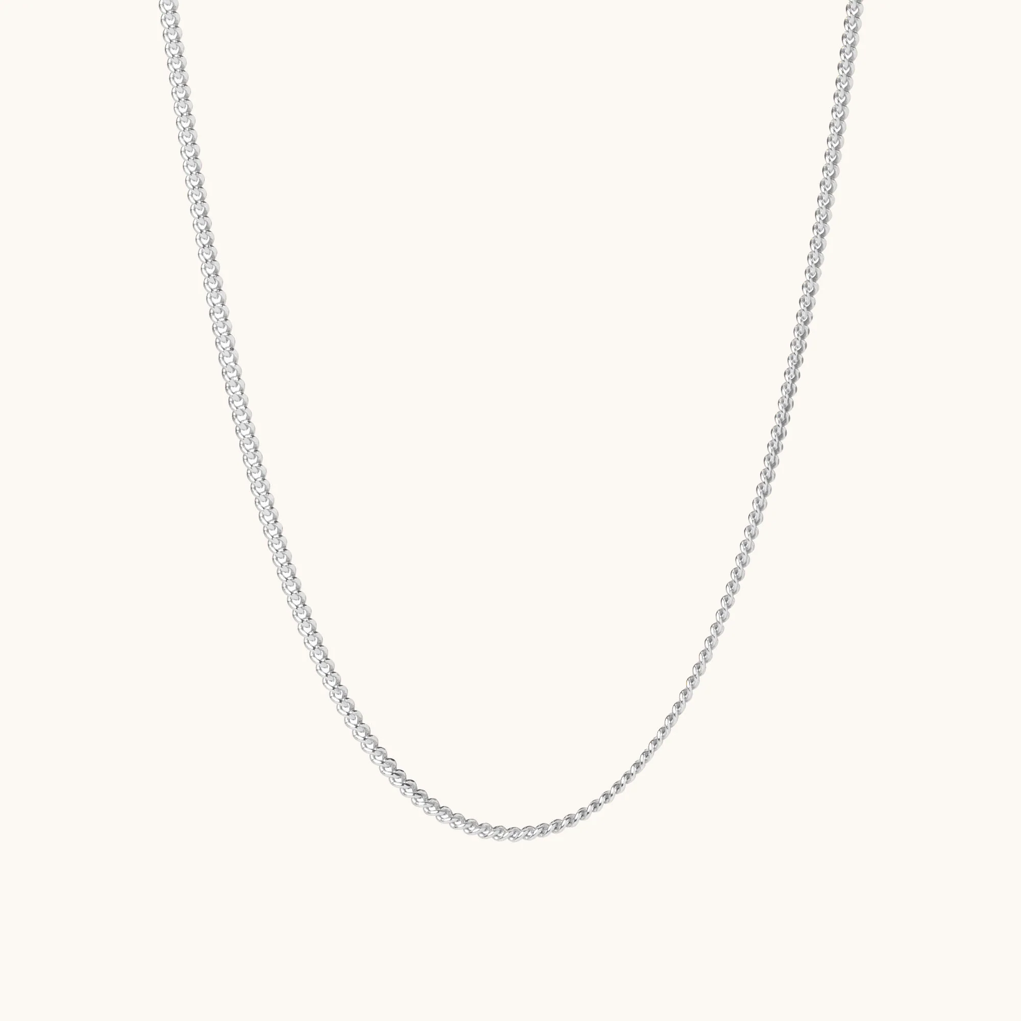 Curb Chain Silver