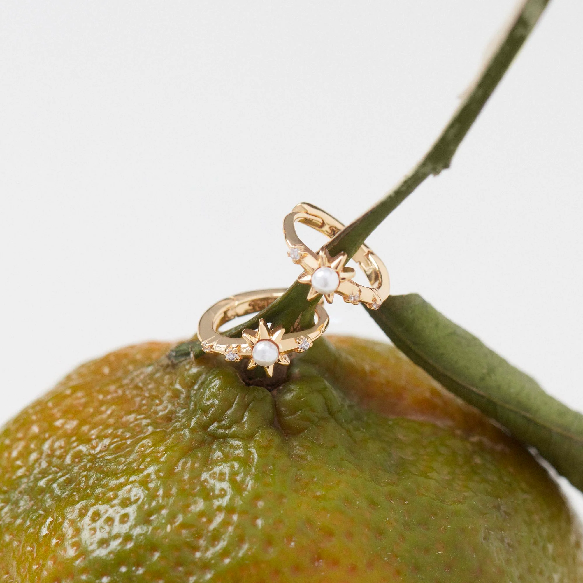 Guiding Star Hoops Gold - Image 2